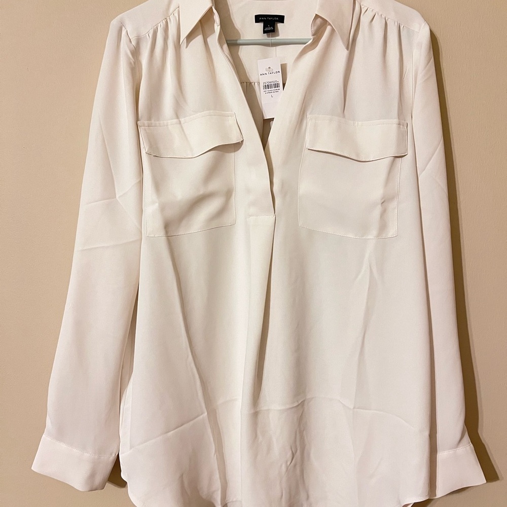 Ann Taylor Camp Shirt